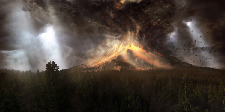 В вулканический пепел: супервулкан должен уничтожить Америку через два дня