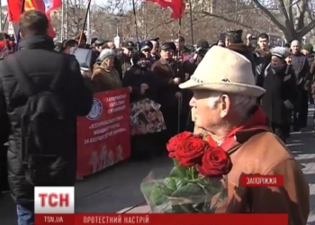 В Запорожье пророссийским силам не дали провести митинг