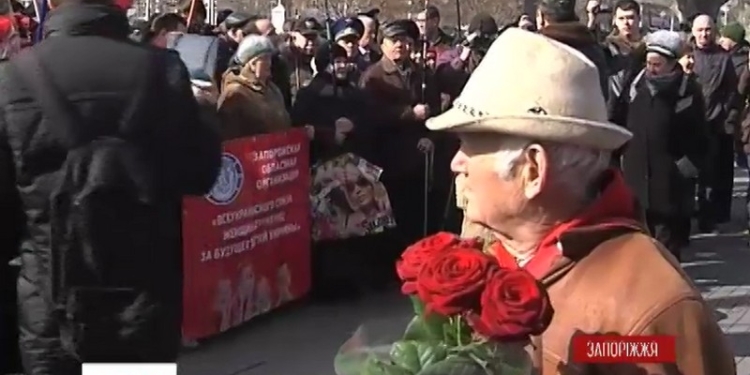 В Запорожье пророссийским силам не дали провести митинг