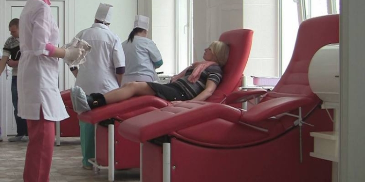 В Николаеве прошла акция по сдаче крови для раненых в АТО бойцов