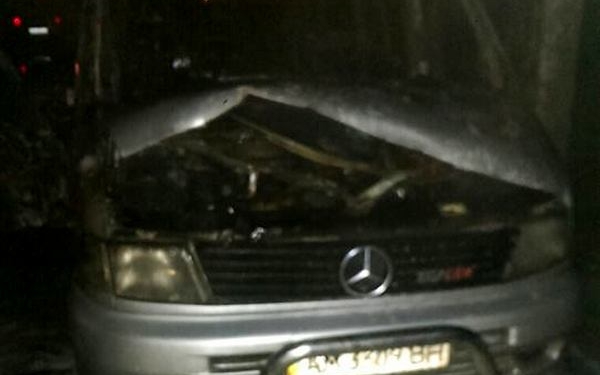 В Одессе взорвали авто волонтера, помогавшего бойцам АТО, однако милиция считает иначе