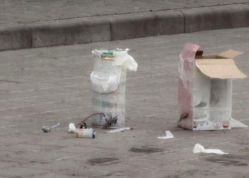 В Одессе возле “Приватбанка” обезвредили вторую бомбу