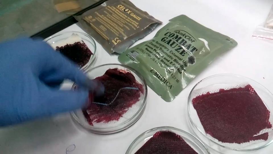 Украинские ученые-волонтеры создали уникальное кровоостанавливающее средство 1