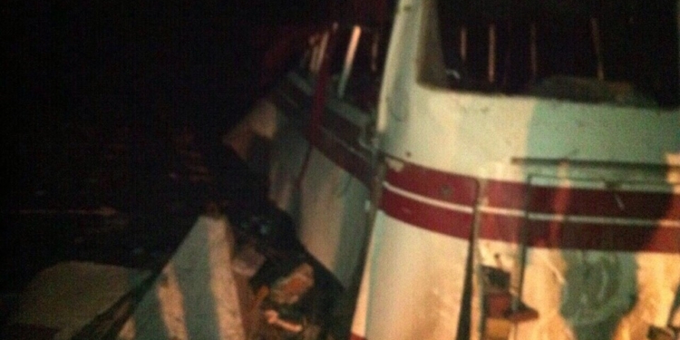 Возле Артемовска на мине подорвался пассажирский автобус. 4 погибших