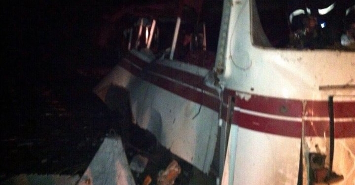 Возле Артемовска на мине подорвался пассажирский автобус. 4 погибших