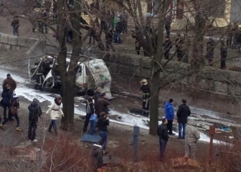 В Харькове взорвался автомобиль комбата “Слобожанщины”