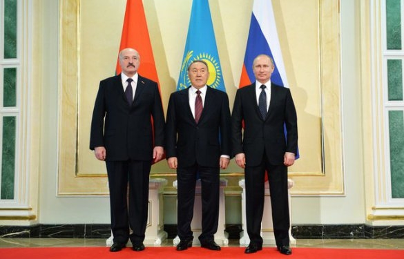 В Астане завершилась встреча Путина, Назарбаева и Лукашенко