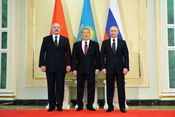 В Астане завершилась встреча Путина, Назарбаева и Лукашенко 1