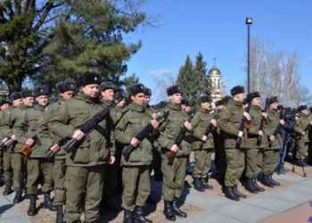 В Николаеве на верность украинскому народу присягнули 103 бойца Нацгвардии
