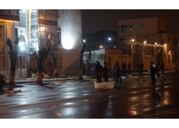 В Одессе снова прогремел взрыв. Бомбу подложили под офис «Самопомощи»
