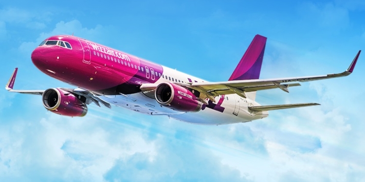 WIZZ AIR сокращает свою деятельность в Украине. Список отмененных рейсов