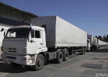 Две машины из путинского конвоя попали в ДТП. Что-то мало в них гуманитарки