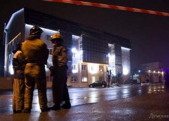 В Одессе снова прогремел взрыв. Бомбу подложили под офис «Самопомощи»