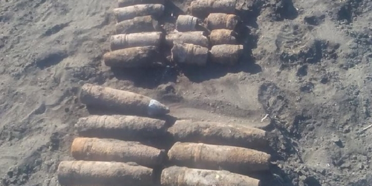 Искал металлолом, а нашел снаряды: в Николаевской области уничтожили 28 «отголосков» Великой Отечественной