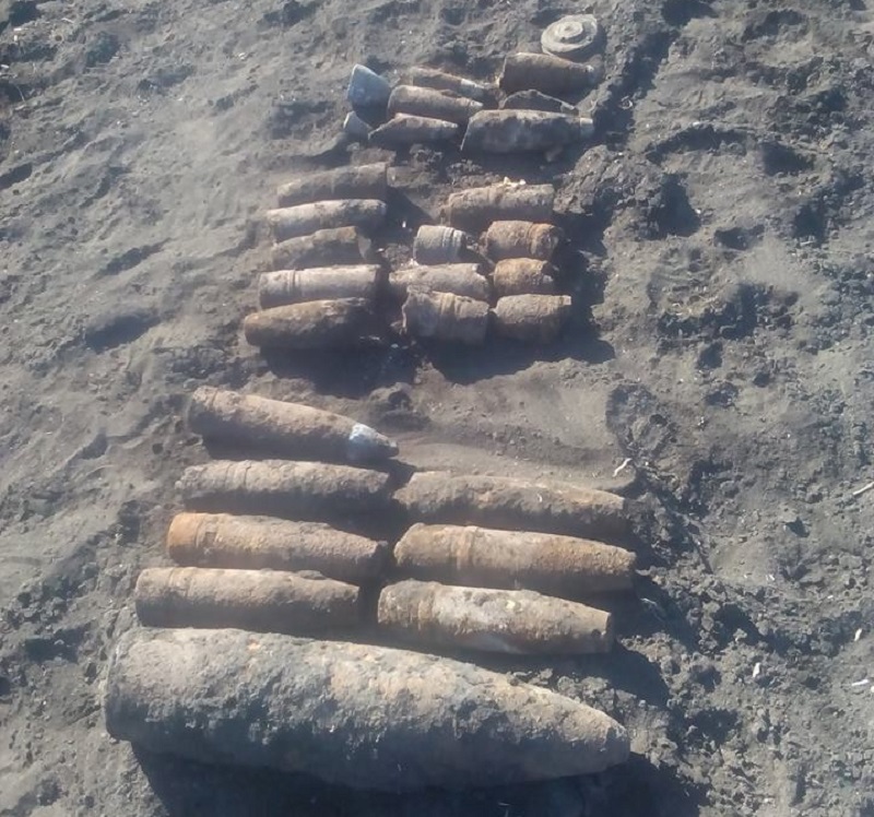 Искал металлолом, а нашел снаряды: в Николаевской области уничтожили 28 «отголосков» Великой Отечественной 1