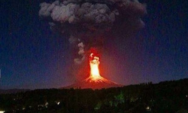 В Чили произошло извержение вулкана