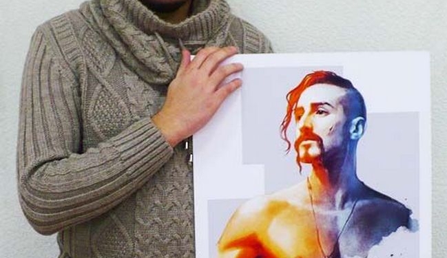 Запорожский художник создал серию открыток с украинскими героями разных эпох