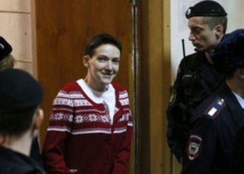 Надежда Савченко поправилась на 2 кг – врач