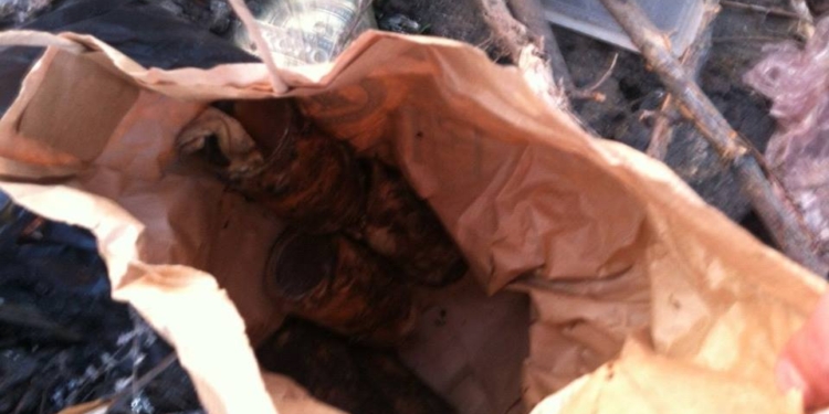 В Одессе нашли тайник с шашками «ШИРАС-М»