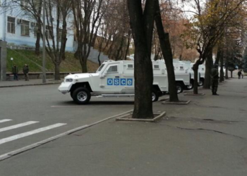 ОБСЕ: отведенное тяжелое вооружение боевиков исчезает с мест хранения