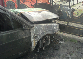 Короткое замыкание: за прошедшие сутки на Николаевщине сгорело два автомобиля – один загорелся на ходу