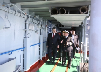 Выступление Президента во время встречи с моряками на фрегате «Гетман Сагайдачный»