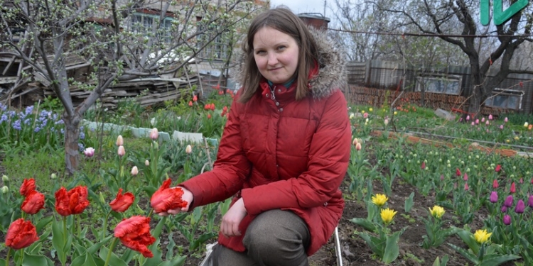 В Николаеве есть своя маленькая Голландия: «Тюльпанная радуга» Инны Токаревой