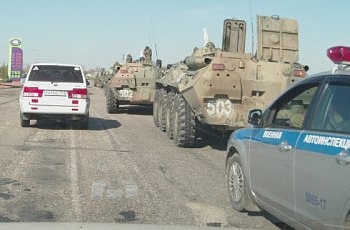 В Крыму оккупанты перебрасывают технику к границе с Херсонской областью