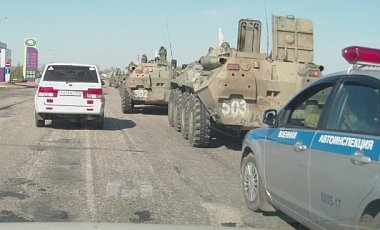 В Крыму оккупанты перебрасывают технику к границе с Херсонской областью