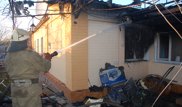 В Николаеве на пожаре чуть не погиб беспомощный инвалид