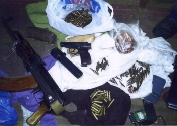 СБУ “накрыла” крупное хранилище оружия боевиков