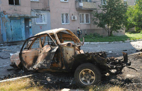 Боевики обстреляли из минометов частные дома в Авдеевке