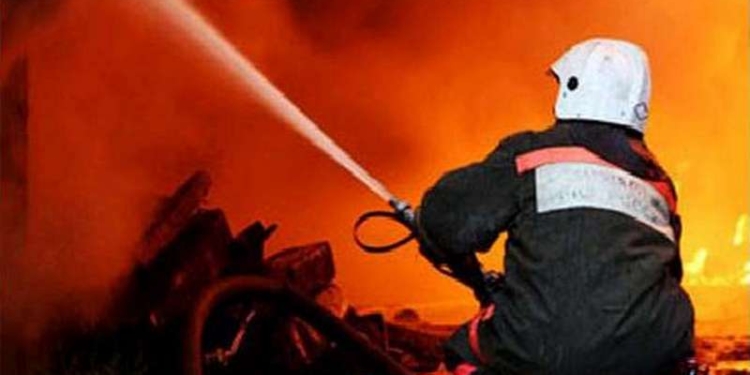 На Николаевщине пожарные спасли зерно от уничтожения