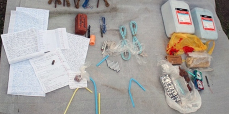 В Одессе милиция обезвредила тайник-склад террористов