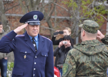 Очередная ротация николаевской милиции на Востоке: одни уехали, другие вернулись