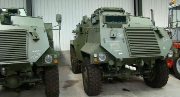 Хаммеры, Кугуары и Saxon-ы отправились на фронт