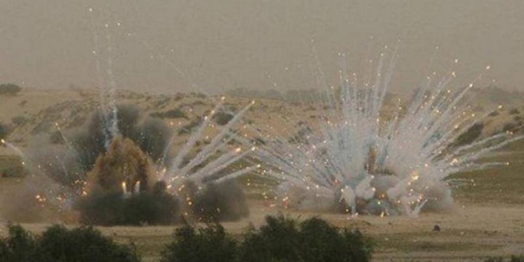 В 9-й раз за сегодня российско-террористические войска начали обстрел украинцев в Широкино