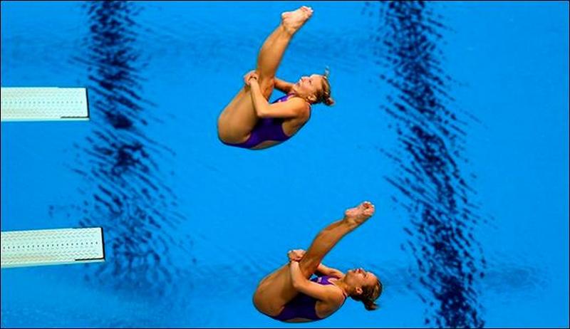Елена Федорова из Николаева и Анна Письменская из Луганска заняли 4-е место на этапе Мировой серии по прыжкам в воду 1