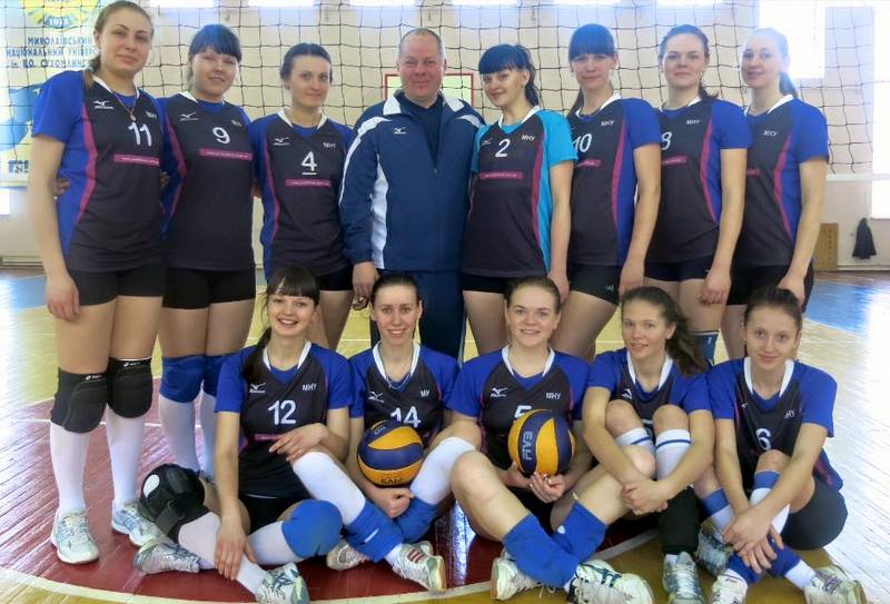 Николаевские волейболистки завоевали «бронзу» на чемпионате Украины 1