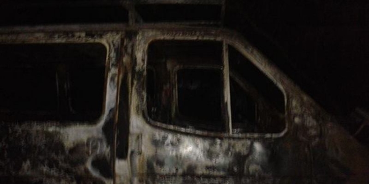 Сегодня ночью в Первомайском районе сгорели два авто