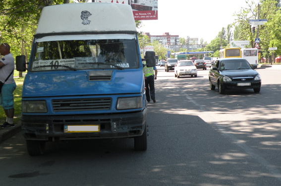 В Николаеве задержали пьяного водителя маршрутки «Ракетное урочище – Октябрьское» с пассажирами на борту