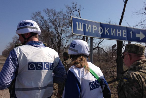 ОБСЕ обеспокоена стрельбой по наблюдателям на Украине 1