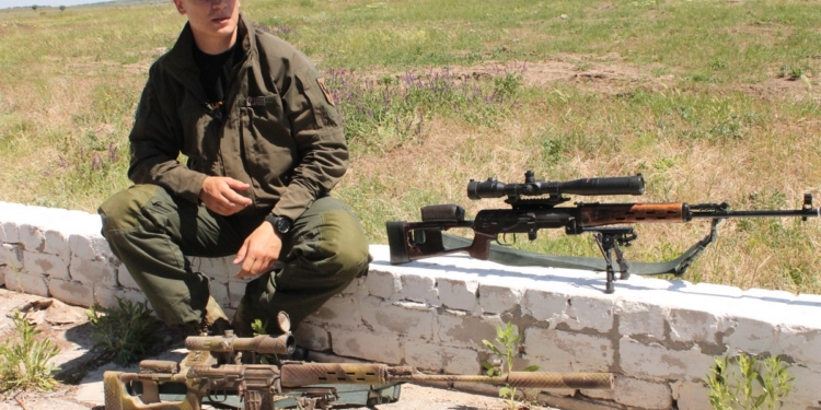 Один выстрел – один труп: секретам стрельбы из снайперской винтовки николаевских десантников обучают лучшие грузинские спецы