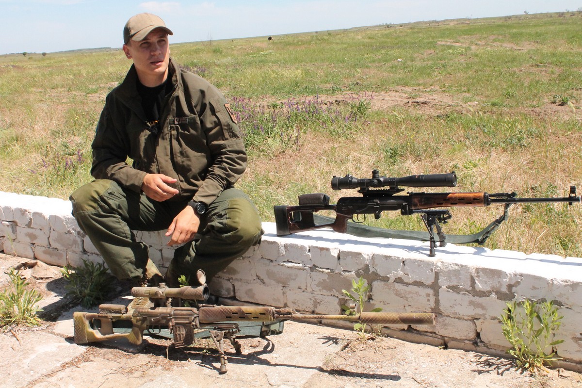 Один выстрел – один труп: секретам стрельбы из снайперской винтовки николаевских десантников обучают лучшие грузинские спецы