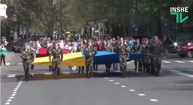 В центре Николаева – репетиция парада