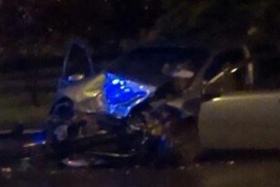 В Донецке пьяные боевики врезались в такси