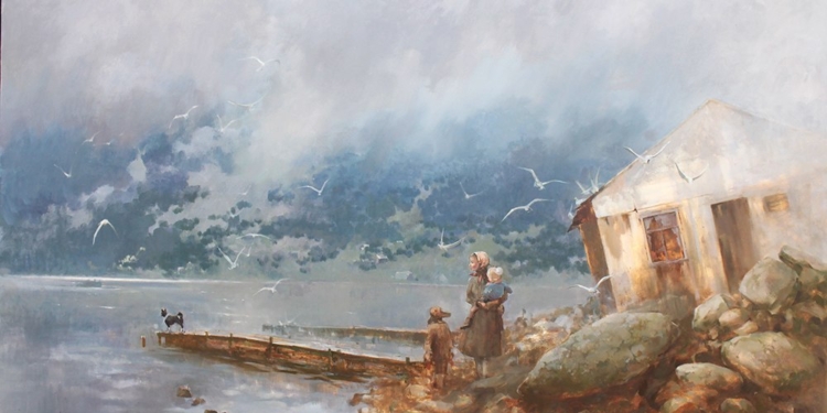 Завтра в Николаеве “Ультрамарин” – выставка Татьяны Дердей