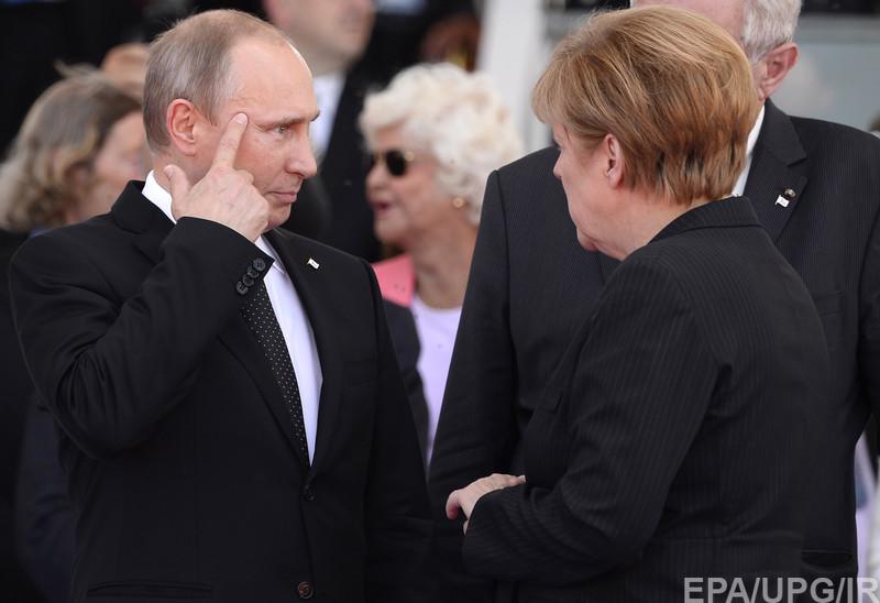 Путин заявил Меркель, что они могут и не договорится относительно Украины 1