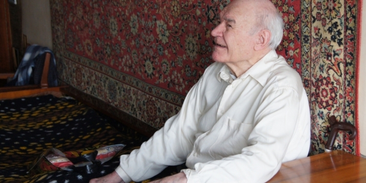 Заместитель главы Николаевской ОГА побывала в гостях у Николая Шарафанова, экс-редактора газеты «Южная правда»