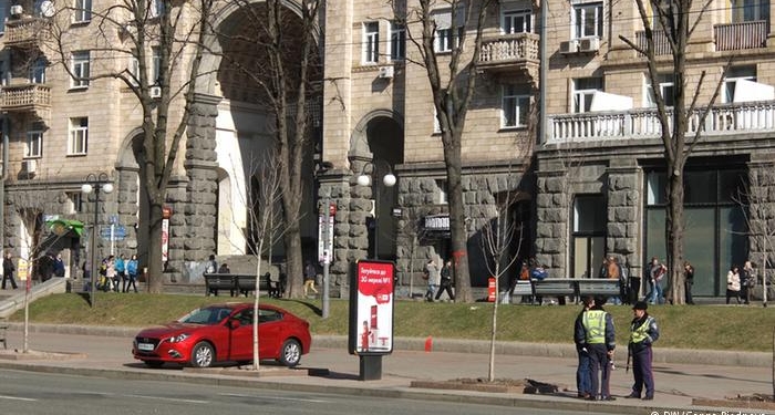 В Киеве прогремели взрывы у отделений Сбербанка России